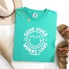 Simply Sage Market S.W.Smiley Camp More Worry Less Smiley Face Garment Dyed Tee - 2 of 4