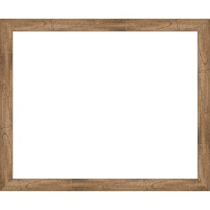 Amanti Art Owl Brown Narrow Framed Magnetic Dry Erase Board - 1 of 4