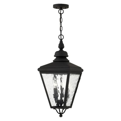 Livex Lighting Cambridge 3 - Light Pendant in  Black