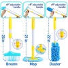 Skirfy Kids Cleaning Set Toys, 22PCS Pretend Play Housekeeping Supplies Kit Complete Includes Sweeping Broom,  Housekeeping Cart Toys Gift for Kids - 2 of 4