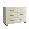 52" Dresser with 6 Drawers - Festivo - 4 of 4