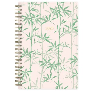 Marie Kondo for Blue Sky 2025 Weekly/Monthly Planner 8.15"x5.83" Wirebound Sagano: Adult Stationery, Pink, Tabs - 1 of 4