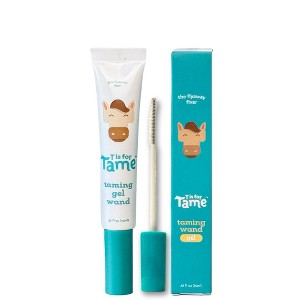 T is for Tame - Taming Gel Wand, Natural Flyaway Tamer for Kids & Adults, Smooths Baby Hairs, Frizz & Static – Alcohol-Free, Vegan, 0.5 fl oz - 1 of 4