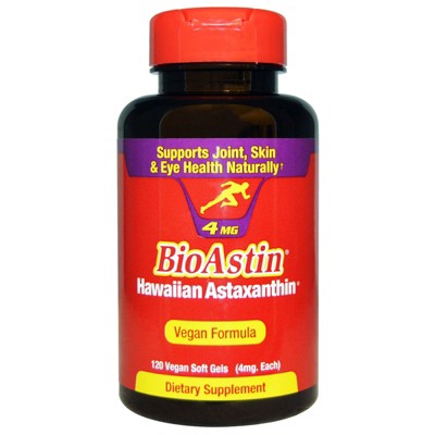 Nutrex Hawaii BioAstin, 4 mg, 120 Vegan Soft Gels, Dietary Supplements