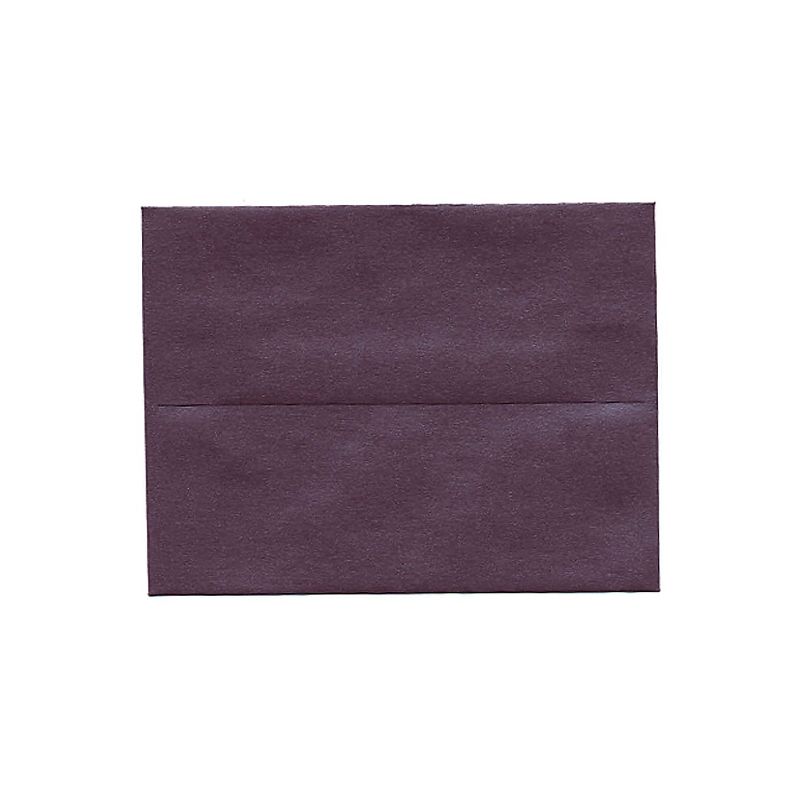 JAM Paper A2 Metallic Invitation Envelopes 4.375 x 5.75 Stardream Ruby Purple GCST604I, 1 of 2