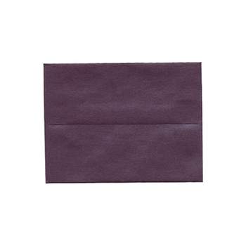 JAM Paper A2 Metallic Invitation Envelopes 4.375 x 5.75 Stardream Ruby Purple GCST604I