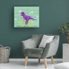 Trademark Fine Art Raissa Oltmanns Dino Racer Wood Slat Art - 4 of 4