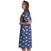 Dreamcrest Short Sleeve Seersucker Duster Housecoat Women Sleepwear - 2 of 3