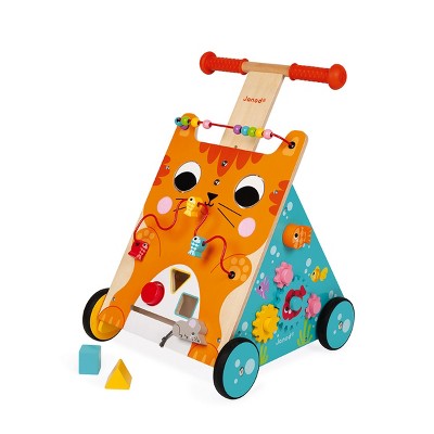 Image of Janod Multi-Activities Cat Baby Walker