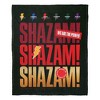 Warner Bros. DC Comics Shazam Triple Shazam Silk Touch Throw Blanket 50x60 Inches - image 3 of 4