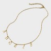 Bijoux Sport by Luv Aj MLB Gold Charm Letter Necklace - 3 of 4
