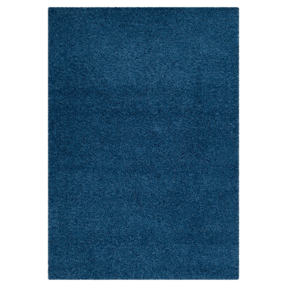5'3inx7'6in Rayan Solid Loomed Area Rug Blue - Safavieh