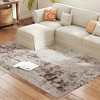 HOMCOM Machine Washable Area Rug, Non-Slip Traditional Flower Print Floor Carpet for Living Room, Bedroom, Dining Room - 4 of 4