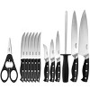 Gibson Stainless Steel 14 Piece Cutlery and Knife Block Set in Black - 3 of 4
