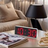 REGALWOVEN Digital Corded Electric Plastic Adjustable Brightness Alarm Clock 6.1"L x 0.9"W x 2.5"H 1 Pc - 2 of 4