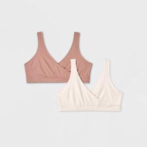 Women's 2pk Seamless Nursing Bra - Auden™ - 1 of 4