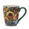 Set of 4 Sunflower Bouquet Assorted 20oz Mugs - Certified International - 4 of 4
