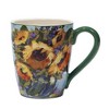 Set of 4 Sunflower Bouquet Assorted 20oz Mugs - Certified International - image 4 of 4