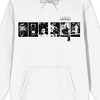 Genesis The Lamb Lies Down On Broadway Album Art Long Sleeve White Adult Hooded Sweatshirt - 2 of 3