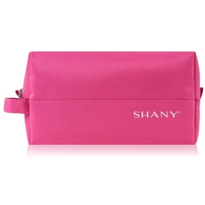 SHANY Nylon Zippered Toiletry Bag - PINK