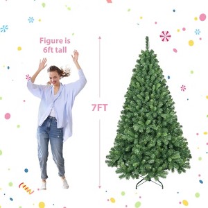 Aghana Digitals 7ft Automatic PVC Hybrid Christmas Tree - 1 of 4