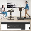 NicBex Standing Writing Desk Adjustable Height Sit Stand Home Office Desk with Splice Board for Living Room, Office - 3 of 4