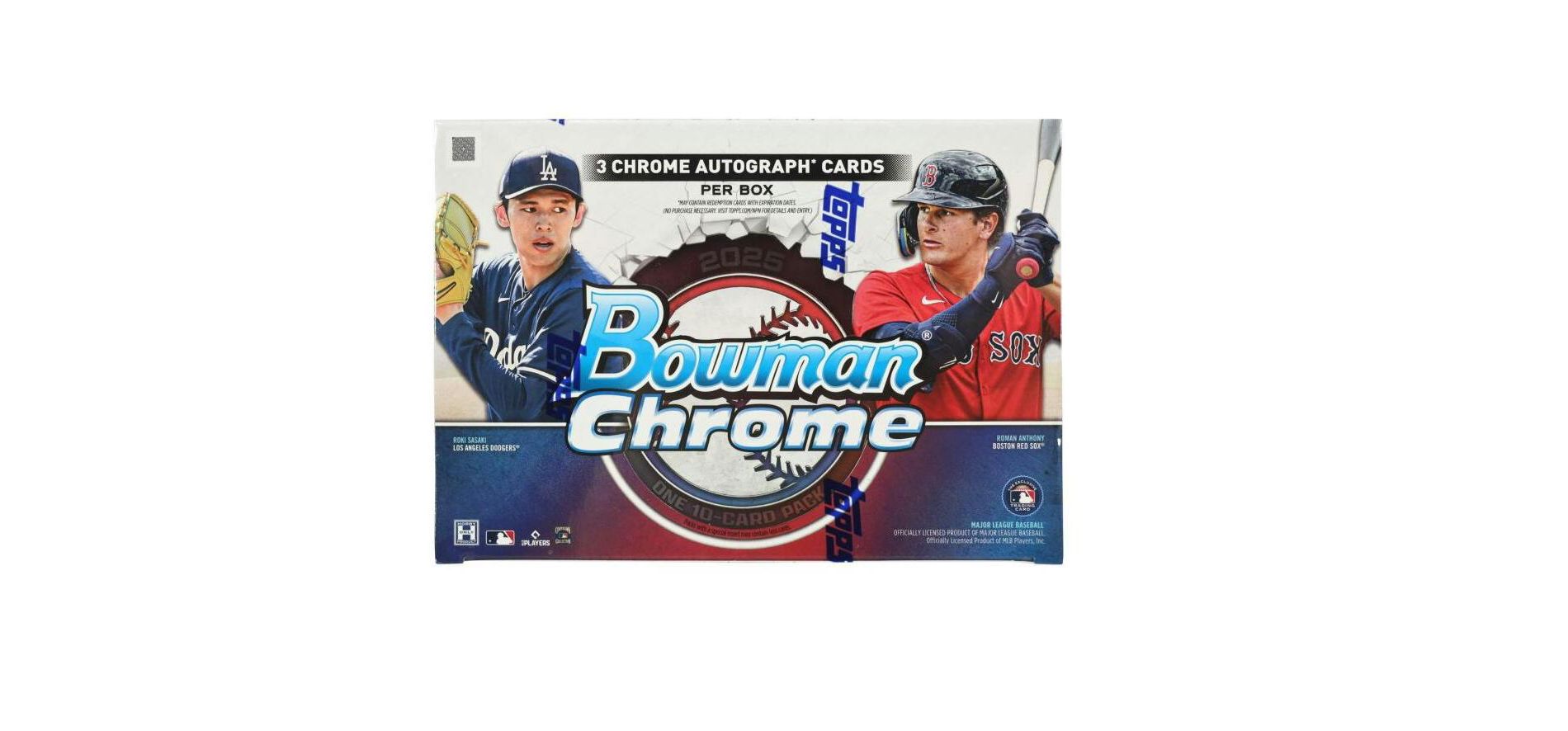 2025 Bowman Chrome Baseball Breaker Delight Box