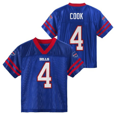 Nfl Buffalo Bills Toddler Boys James Cook Short Sleeve Jersey 2t Target