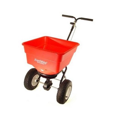 EarthWay Products Commercial Heavy Duty Seed/Fertilizer Broadcast Spreader, Red