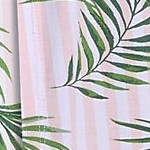 pink/white striped palm