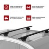 Yakima SightLine Set of 4 Towers Roof Rack Tower For Vehicles with Flush-Mounted Side Rails Works w/JetStream, HD Bar, CoreBar, and RoundBar Crossbars - 3 of 4