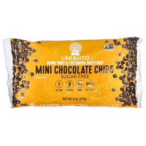 Lakanto Mini Chocolate Chips, 8 oz (227 g) - 1 of 2