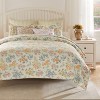 Greenland Home Fashions Chloe 2-Piece Twin/XL Quilt Set, 68x88 Inch - 4 of 4