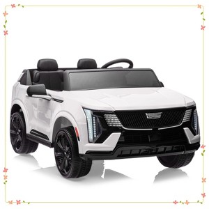 24V Ride On Car, Licensed Battery Powered Electric Vehicle w/Remote Control - 1 of 4
