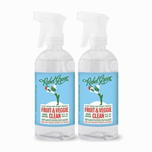 Rebel Green Fruit & Veggie Clean - 34 fl oz/2pk - 1 of 4