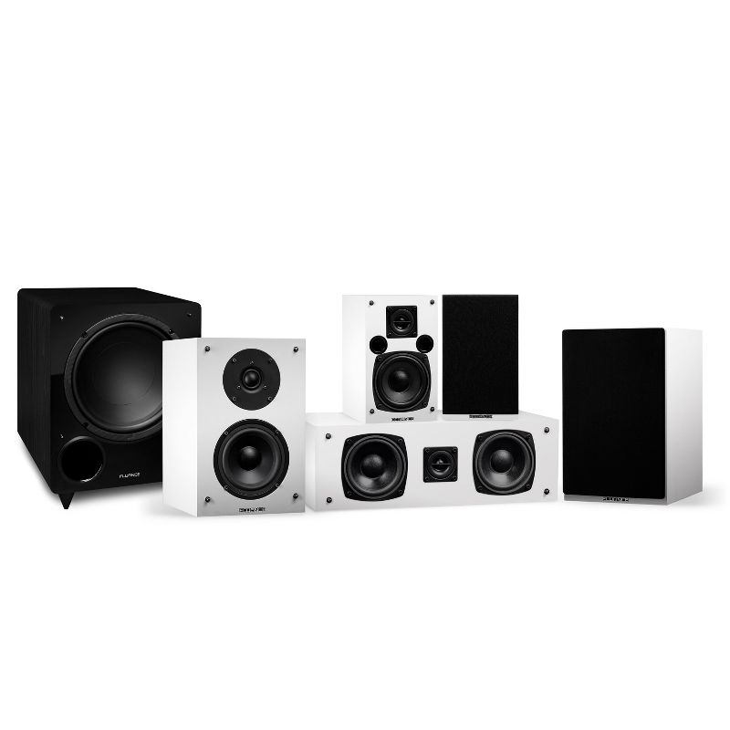 Fluance Elite High Definition Compact Surround Sound Home Theater 5.1 Speakers System, 1 of 10