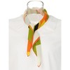 INSPIRE CHIC Women's Chiffon Scarves Floral Print Square Neckerchief 25.6" X 25.6" - 2 of 4