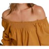 Women's Ruched Neckline Tunic Top - umgee - 3 of 3