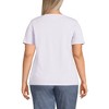 Lands' End Women's Relaxed Supima Cotton T-Shirt - 2 of 3