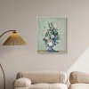 Art Remedy Paul Cezanne - Flowers in a Rococo Vase Vintage Classic Roses Wall Art Framed - 2 of 4