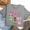 Simply Sage Market Women's Golf Icons Coquette Short Sleeve Garment Dyed Tee - 2 of 4