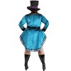 HalloweenCostumes.com Women's Plus Size Purple Panache Mad Hatter Costume | Mad Hatter Costumes - 4 of 4
