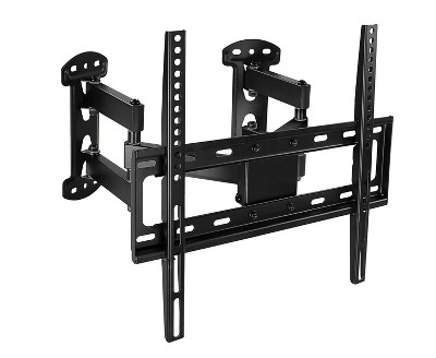 Mount-It! Corner TV Wall Mount | Full Motion Swivel Wall Mount Bracket Designed for Corner Installations | Fits 32 - 48 Inch TVs | 66 Lbs. Capacity