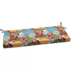 Outdoor/Indoor Bench Cushion Bora Cay Red - Pillow Perfect