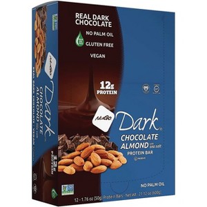 NuGo Nutrition Dark Chocolate Almond Protein Bars. - 1 of 2