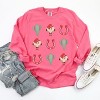 Simply Sage Market Western Valentine Chart Garment Dyed Long Sleeve - L - Crunchberry - 3 of 4