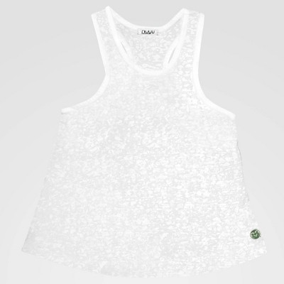 NCAA Colorado State Rams Racerback Burnout Tank Top - White XL