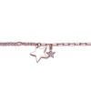 Teen 18K Rose Gold-Plated Adjustable Bracelet featuring a sparkling Cubic Zirconia Star Charm, combining modern elegance with a touch of playful charm - 3 of 3