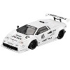 Lamborghini Countach LB-WORKS #41 White "2024 Tokyo Auto Salon" Limited Edition 1/64 Diecast Model Car by Mini GT - 4 of 4