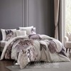 Bebejan Dahlia 100% Cotton 5-Piece Reversible Comforter Set - 2 of 4
